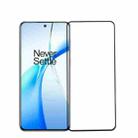 For OnePlus Nord CE4 MOFI 9H 2.5D Full Screen Tempered Glass Film(Black) - 1