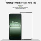 For OnePlus Ace 5 Racing MOFI 9H 2.5D Full Screen Tempered Glass Film(Black) - 2