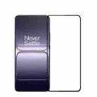 For OnePlus Nord CE5 MOFI 9H 2.5D Full Screen Tempered Glass Film(Black) - 1