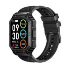 WS-5 1.86 inch Color Screen Smart Watch,Support Heart Rate / Blood Pressure / Blood Oxygen / Blood Sugar Monitoring(Black) - 1