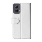 For Motolora Moto G Power 5G 2024 R64 Texture Horizontal Flip Leather Phone Case(White) - 3