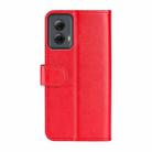 For Motorola Moto G Power 5G 2024 R64 Texture Horizontal Flip Leather Phone Case(Red) - 3