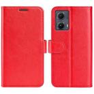 For Motorola Edge 5G 2024 R64 Texture Horizontal Flip Leather Phone Case(Red) - 1