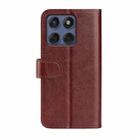 For Motorola Edge 60 / 60 Fusion R64 Texture Horizontal Flip Leather Phone Case(Brown) - 3