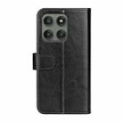 For Motorola Edge 60 Pro R64 Texture Horizontal Flip Leather Phone Case(Black) - 3