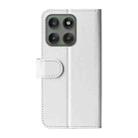 For Motorola Edge 60 Pro R64 Texture Horizontal Flip Leather Phone Case(White) - 3