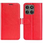 For Motorola Edge 60 Pro R64 Texture Horizontal Flip Leather Phone Case(Red) - 1