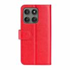 For Motorola Edge 60 Pro R64 Texture Horizontal Flip Leather Phone Case(Red) - 3