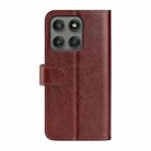 For Motorola Edge 60 Pro R64 Texture Horizontal Flip Leather Phone Case(Brown) - 3