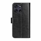 For Motorola Moto G56 5G / G66Y / G66J  R64 Texture Horizontal Flip Leather Phone Case(Black) - 3