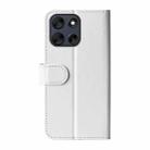 For Motorola Moto G56 5G / G66Y / G66J  R64 Texture Horizontal Flip Leather Phone Case(White) - 3