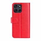 For Motorola Moto G56 5G / G66Y / G66J  R64 Texture Horizontal Flip Leather Phone Case(Red) - 3
