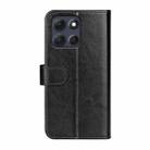 For Motorola Moto G86 5G R64 Texture Horizontal Flip Leather Phone Case(Black) - 3