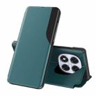 For Xiaomi Redmi Note 14 Pro 5G Attraction Flip Holder Leather Phone Case(Green) - 1