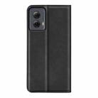 For Motorola Moto G Power 5G 2024 Retro-skin Magnetic Suction Leather Phone Case(Black) - 3