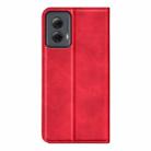 For Motorola Moto G Power 5G 2024 Retro-skin Magnetic Suction Leather Phone Case(Red) - 3