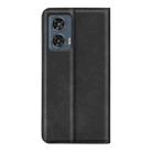 For Motorola Edge 50 Fusion Retro-skin Magnetic Suction Leather Phone Case(Black) - 3