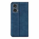 For Motorola Edge 50 Fusion Retro-skin Magnetic Suction Leather Phone Case(Dark Blue) - 3