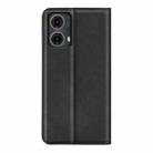 For Motorola Moto G85 5G Retro-skin Magnetic Suction Leather Phone Case(Black) - 3