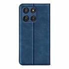 For Motorola Moto G Stylus 5G 2025 Retro-skin Magnetic Suction Leather Phone Case(Dark Blue) - 3