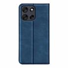 For Motorola Moto G56 5G / G66Y Retro-skin Magnetic Suction Leather Phone Case(Dark Blue) - 3
