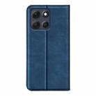 For Motorola Moto G86 5G Retro-skin Magnetic Suction Leather Phone Case(Dark Blue) - 3