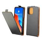 For Xiaomi Redmi 12 4G Vertical Flip Leather Phone Case with Card Slot(Black) - 1