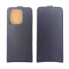 For Redmi 13 4G / Note 13R Vertical Flip Leather Phone Case with Card Slot(Black) - 2