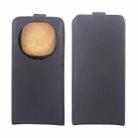 For Redmi Note 14 Pro 4G Vertical Flip Leather Phone Case with Card Slot(Black) - 2