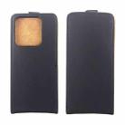 For Xiaomi Poco M7 Pro 5G Vertical Flip Leather Phone Case with Card Slot(Black) - 2
