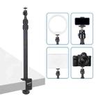 JMARY MT-49 For LED Video Light Clip Stand Adjustable Clamp Desk Mount Light Stand - 1