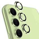 For Samsung Galaxy A24 NORTHJO Camera Lens Protector Tempered Glass CD Vein Metal Ring Film(Green) - 1
