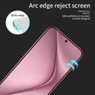 For Huawei Pura 70 MOFI 9H 3D Explosion-proof Curved Screen Tempered Glass Film(Black) - 3