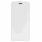 For Motorola Edge 50 Ultra R64 Texture Single Vertical Flip Leather Phone Case(White) - 2