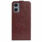 For Motorola Moto G24 Power R64 Texture Single Vertical Flip Leather Phone Case(Brown) - 3