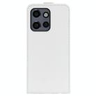 For Motorola Edge 50 Neo 5G R64 Texture Single Vertical Flip Leather Phone Case(White) - 3