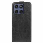 For Motorola Moto Edge 60 Fusion R64 Texture Single Vertical Flip Leather Phone Case(Black) - 3