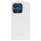 For Motorola Moto G Stylus 5G 2025 R64 Texture Single Vertical Flip Leather Phone Case(White) - 3