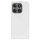 For Motorola Edge 60 Pro R64 Texture Single Vertical Flip Leather Phone Case(White) - 3