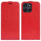 For Motorola Moto G56 5G / G66Y R64 Texture Single Vertical Flip Leather Phone Case(Red) - 1