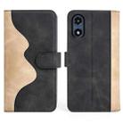 For Motorola Moto G Play 2024 Stitching Horizontal Flip Leather Phone Case(Black) - 2