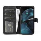 For Motolora Moto G 5G 2024 Stitching Horizontal Flip Leather Phone Case(Black) - 3