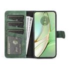 For Motolora Edge 50 Ultra Stitching Horizontal Flip Leather Phone Case(Green) - 3