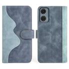 For Motolora Moto G24 Power Stitching Horizontal Flip Leather Phone Case(Blue) - 2
