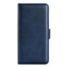 For Motorola Edge 5G 2024 Dual-side Magnetic Buckle Horizontal Flip Leather Phone Case(Dark Blue) - 2