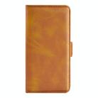 For Motorola Moto G Power 2025 Dual-side Magnetic Buckle Horizontal Flip Leather Phone Case(Yellow) - 2