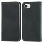 For iPhone 16e Retro Skin Feel Magnetic Flip Leather Phone Case(Black) - 2