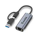 Wavlink NWU330GCA Gigabit Ethernet Adapter Type-C to 2.5 Network Card RJ45 LAN USB3.0 Converter - 1