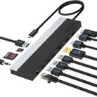 Wavlink UMD08 DisplayPort 12 in 1 Type-C Triple Display Docking Station - 1