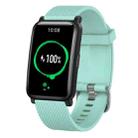 For Honor Watch ES 20mm Diamond Textured Silicone Watch Band(Teal) - 1